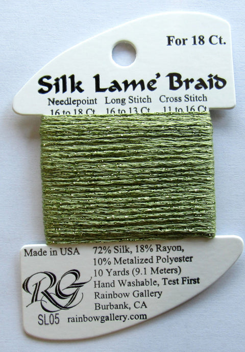 Silk Lame SL05 Avocado