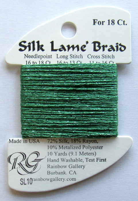 Silk Lame SL10 Green