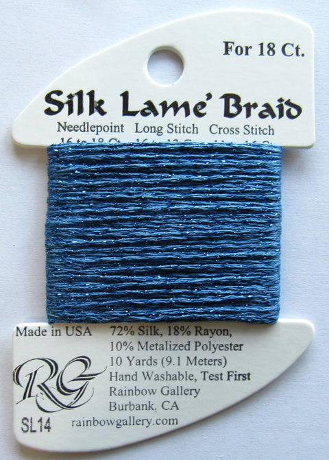 Silk Lame SL14 Blue