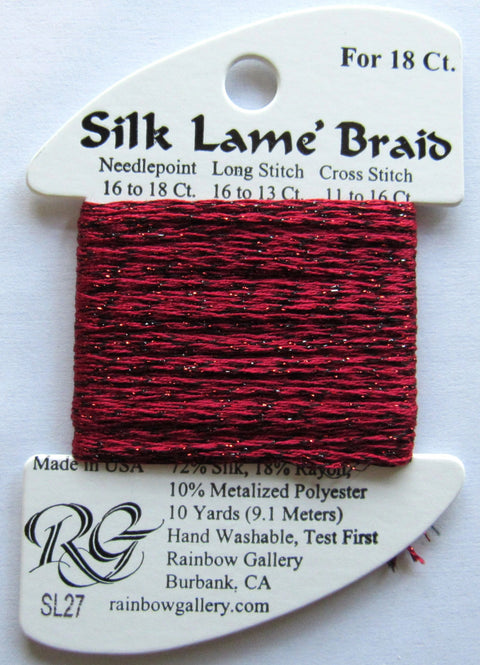 Silk Lame SL27 Garnet