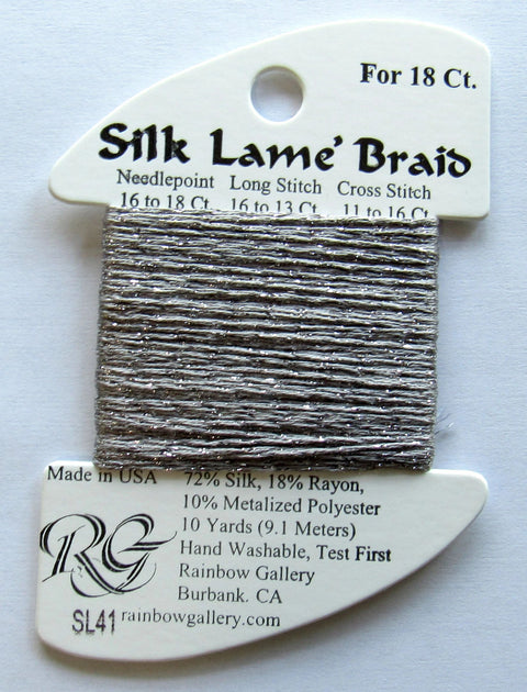 Silk Lame SL41 Pewter