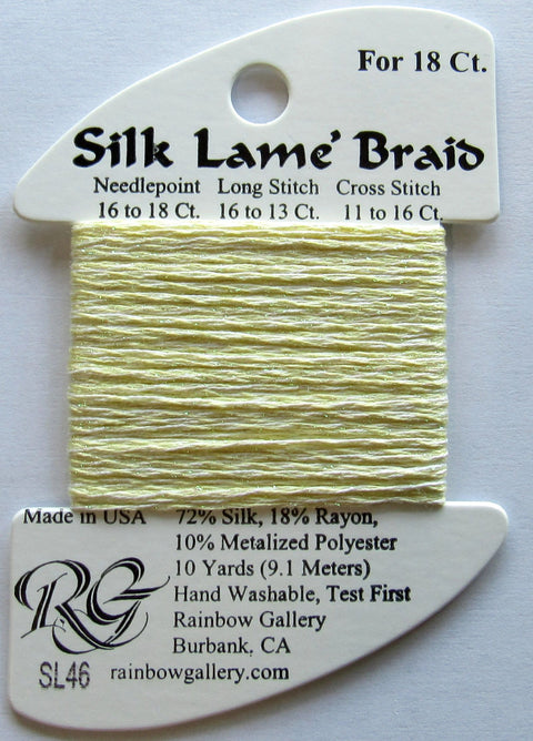 Silk Lame SL46 Lemon Mist