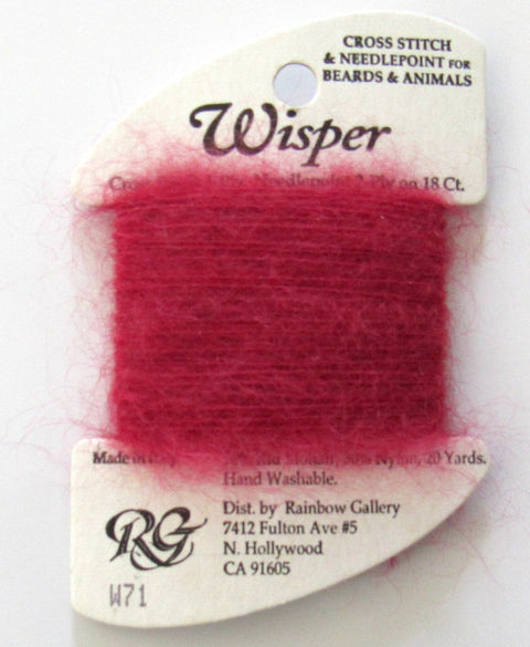 Wisper W71 Dark Red