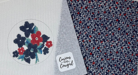 Red and Blue Bouquet