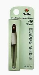 Tulip Beading Needle #10  Short