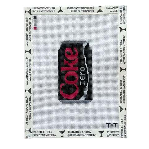 Coke Zero Can Canvas