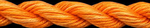Threadworx Vineyard Overdyed Silk V1643 Orange Creamsicle