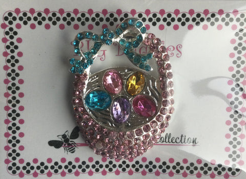 Big Buddies Magnetic Needle Minder - Easter Basket