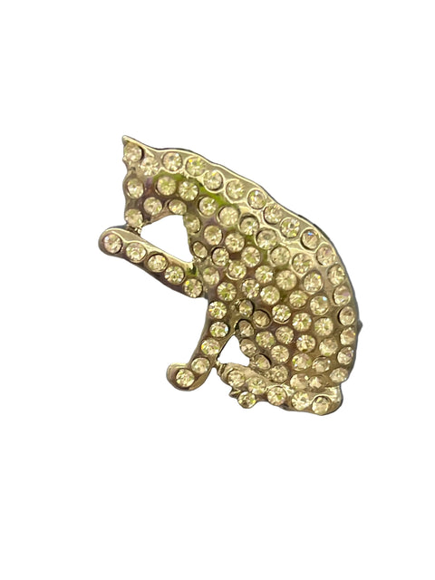 Silver Cat Needle Minder
