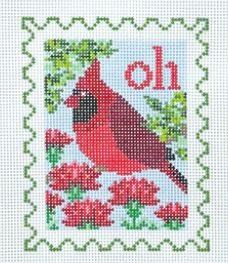 Ohio Cardinal Stamp