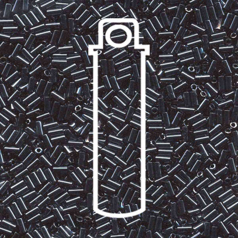 Bugle Bead #1 (3MM) Miyuki Gunmetal