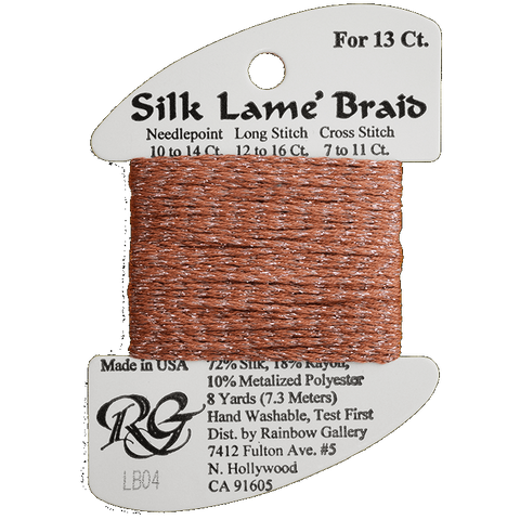 Silk Lame #13 LB04 Ant Rose