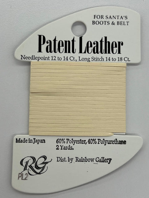 Patent Leather PL2 Ivory DISCONTINUED