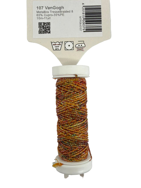Painters Threads 107 Van Gogh #8 Metallic Braid