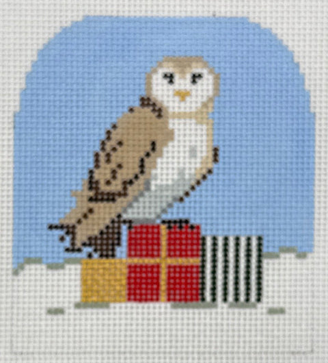 Christmas Forest Owl with Stitch Guide