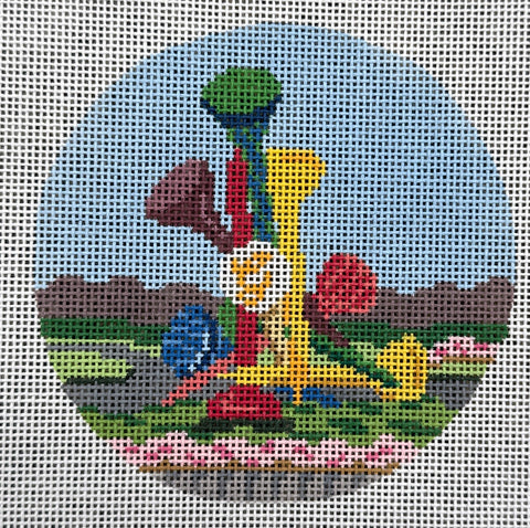 The Greenbrier Golf Tees Statue