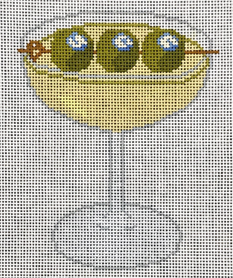 Blue Cheese Olive Martini