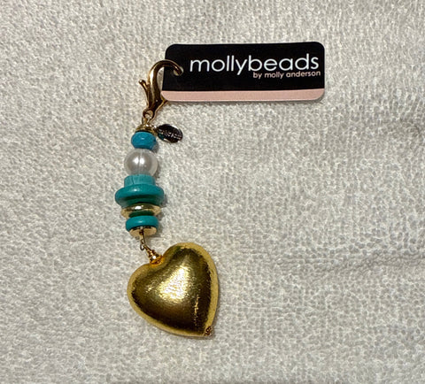 mollybeads Scissor Jewelry - Turquoise
