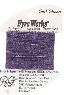 Fyre Werks Soft Sheen FT8 Dark Violet