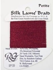 Petite Silk Lame Braid 139 Cardinal