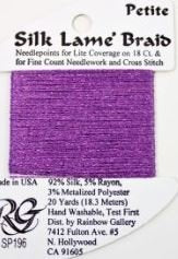 Petite Silk Lame Braid 196 Orchid Mist