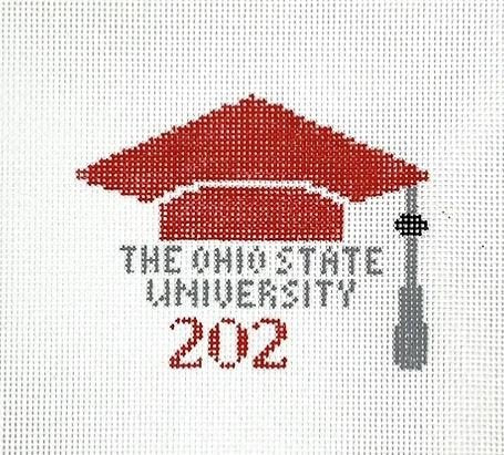 Ohio State Grad Cap 