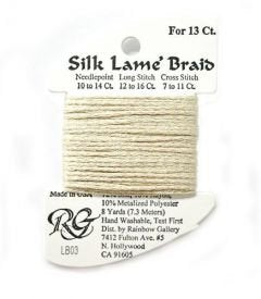 Silk Lame #13 LB03 Ecru