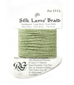 Silk Lame #13 LB05 Avocado