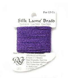 Silk Lame #13 LB12 Purple