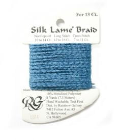 Silk Lame #13 LB14 Blue 