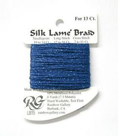 Silk Lame #13 LB15 Dk Blue  