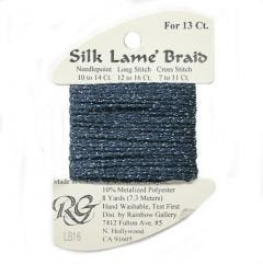 Silk Lame #16 Navy