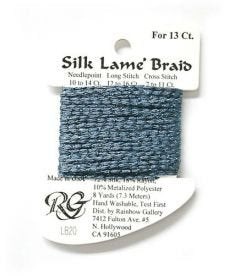 Silk Lame #20 Dk Ant Blue