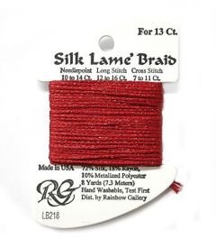 Silk Lame #13 218 Corvette Red 