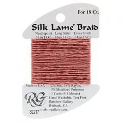 Silk Lame #13 217 Burnt Coral