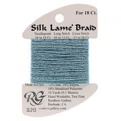 Silk Lame #13 213 Dusty Turquoise