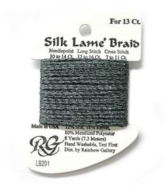 Silk Lame #13 201 Gunmetal