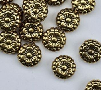 Metallic Golden Daisy