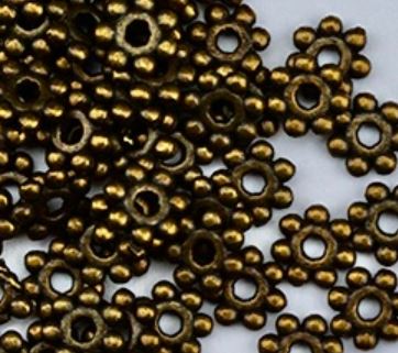 Metallic Bronze Flower