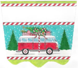 Stocking Cuff: Merry Christ-bus 