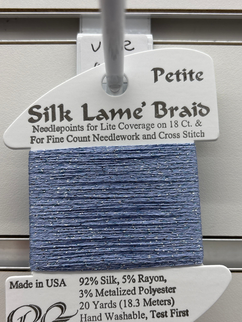 Petite Silk Lame SP253 Antique Blue