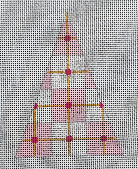 Plaid Tree - pink