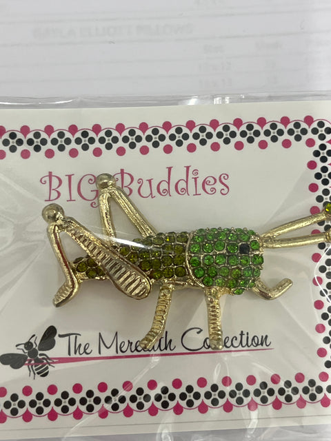Big Buddies Magnetic Needle Minder - Grasshopper