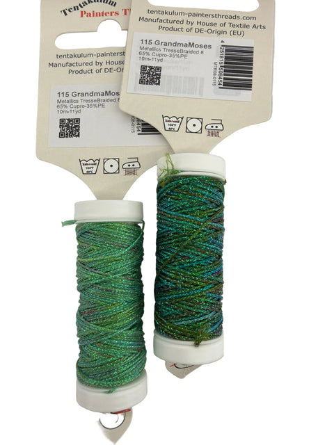 Painters Threads 115 Grandma Moses #8 Metallic Braid
