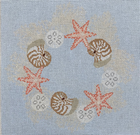 New England Coral Wreath