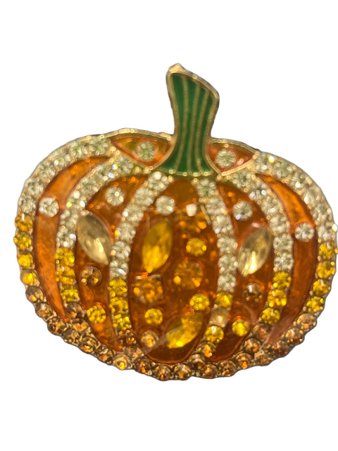 Sparkly Pumpkin Needle Minder