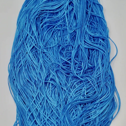 Soie Tissée T-0128 Sky Fire Blue