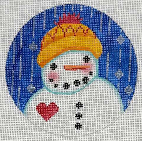 Snowman w/Heart