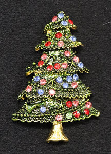 Big Buddies Magnetic Needle Minder - Lit Christmas Tree