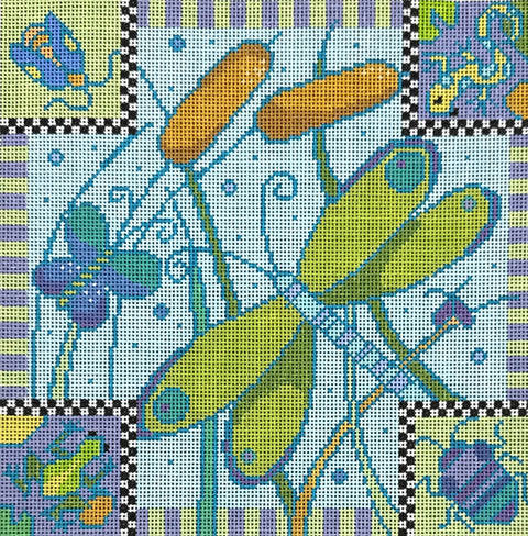 Dragonfly Pillow